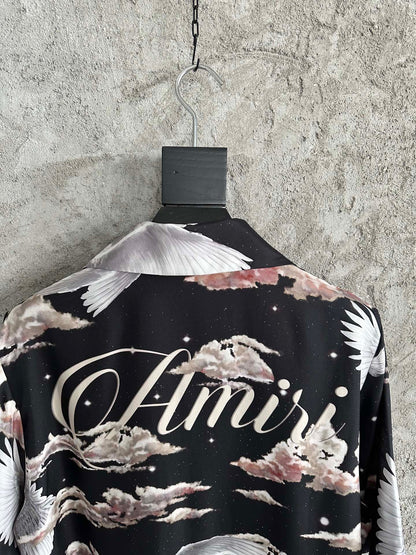 AMIRI CAMISA ALL OVER PEGASUS VACATION