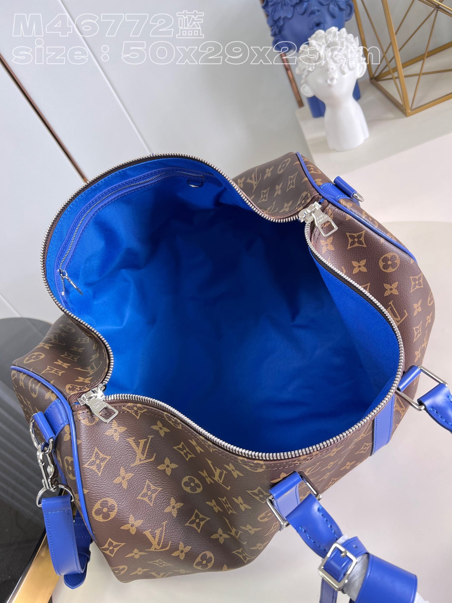 LV Keepall con bandolera 50cm M46772