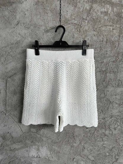 CASABLANCA CROCHET SHORTS