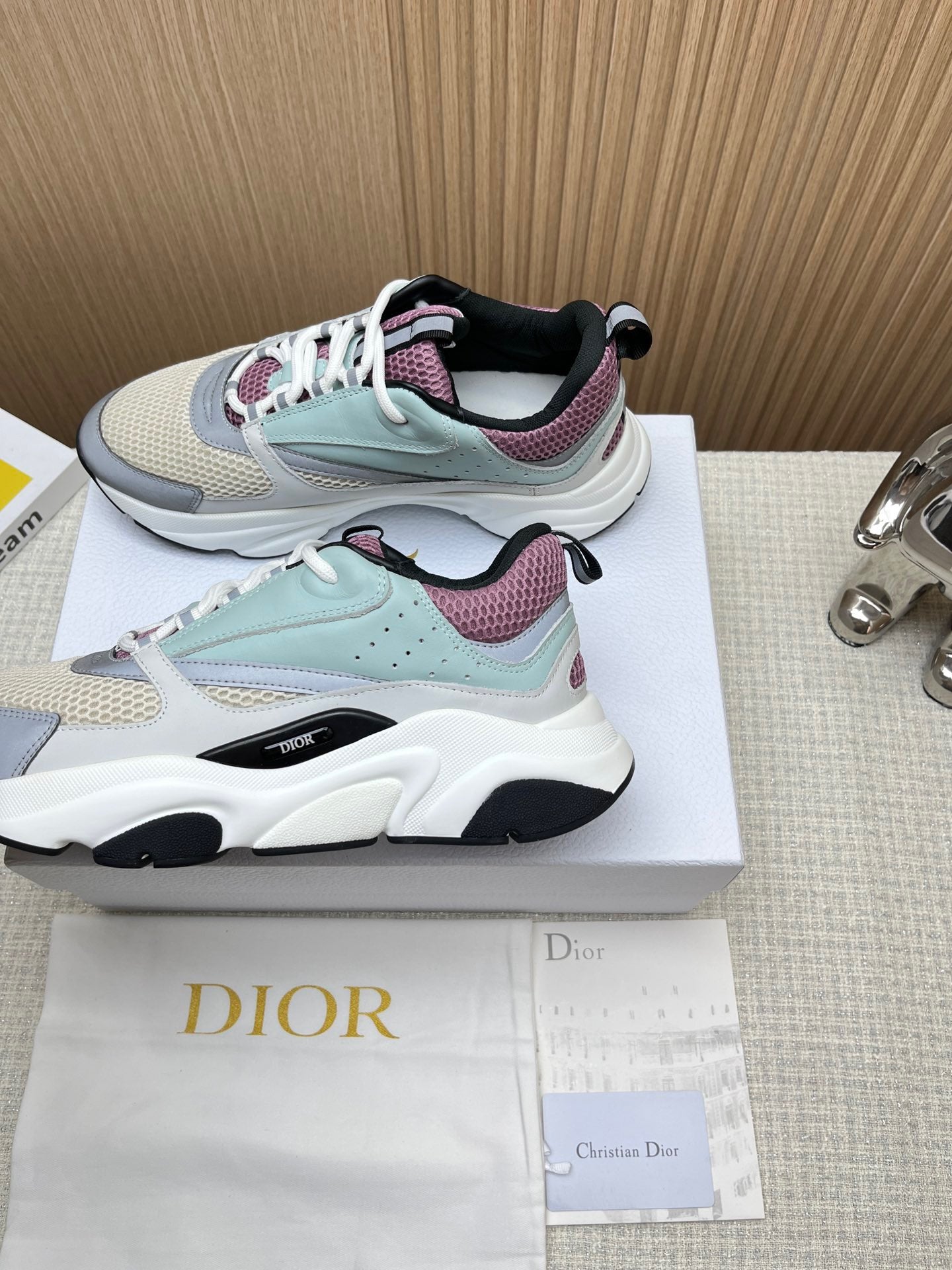 Dior B22 Trainer Cream Lavender