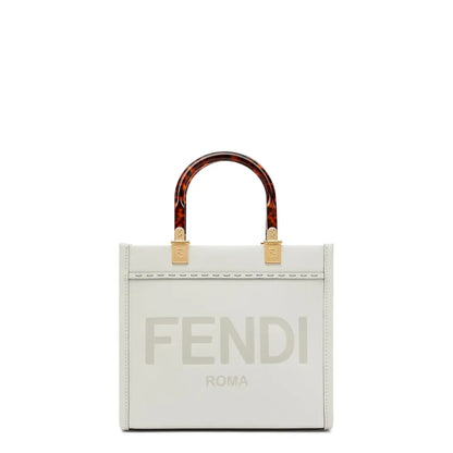 FENDI Sunshine small tote bag white