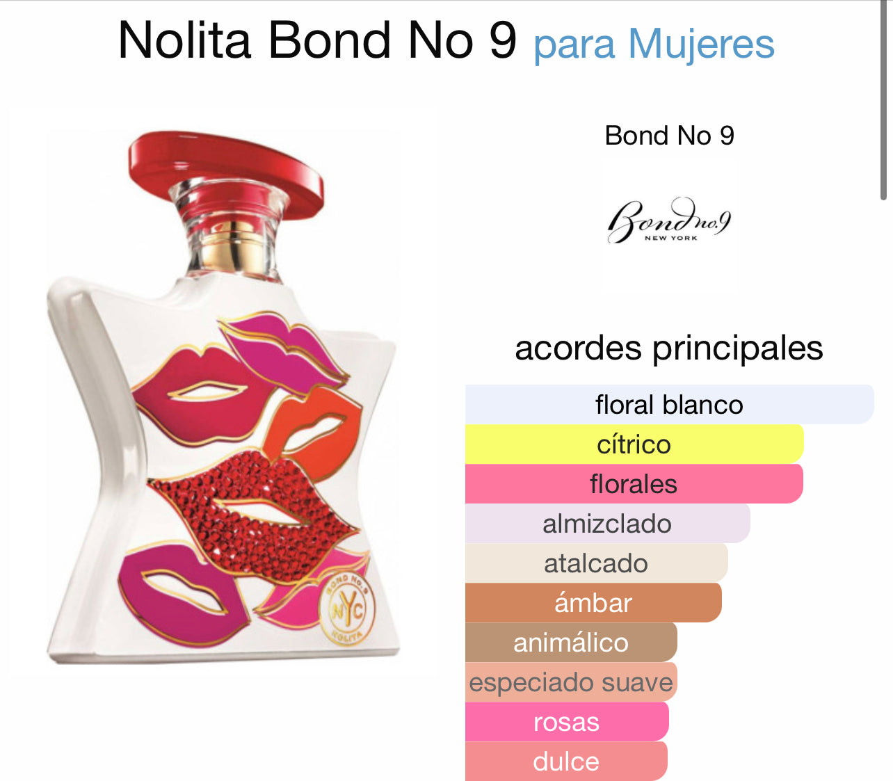 DECANT M - Bond no 9 NOLITA