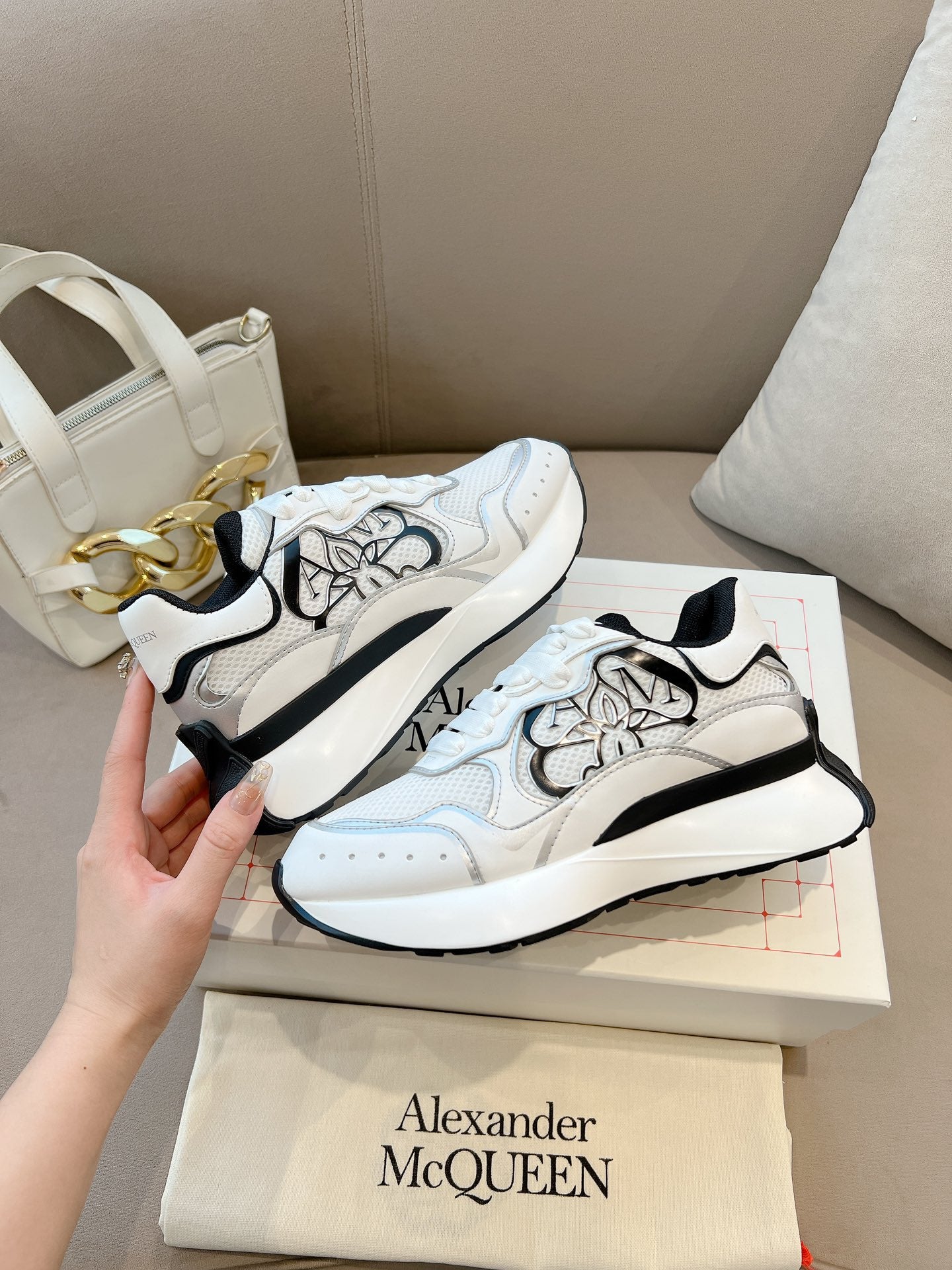 Alexander McQueen Sprint Runner Sneakers