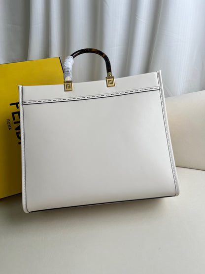 FENDI Sunshine midium tote bag White