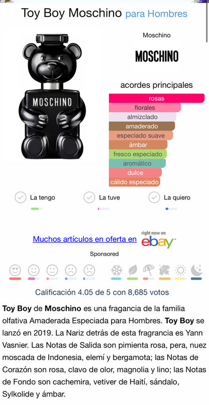 MOSCHINO Toy Boy 100ml - H