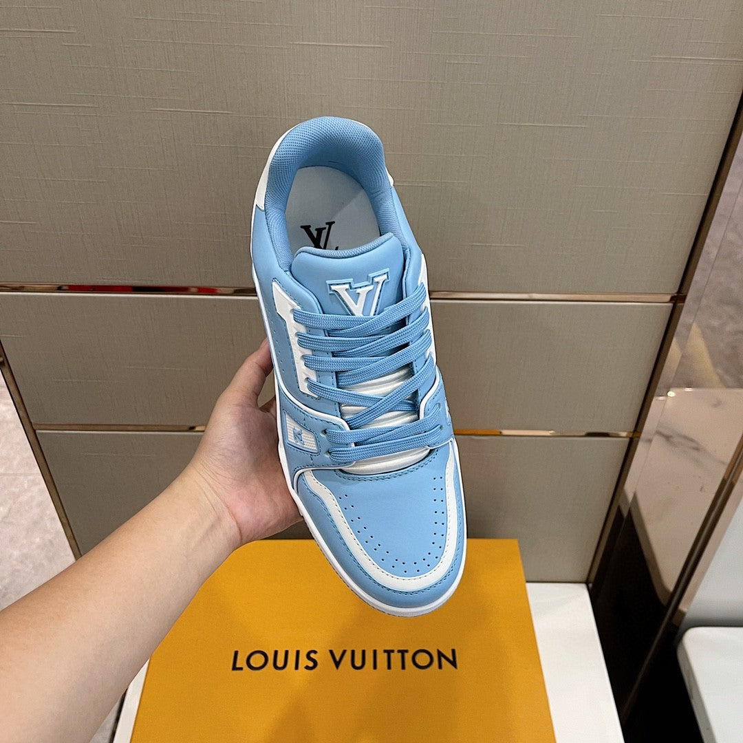 LV Trainer Sneakers AZUL 1AAHSN