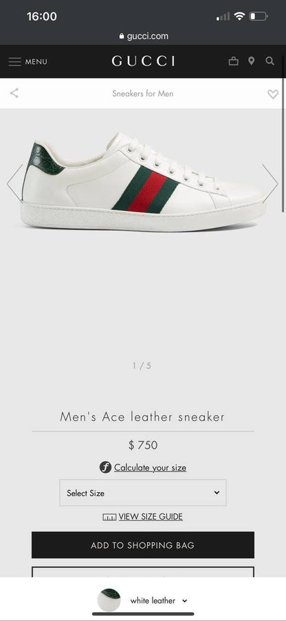 Gucci Ace (Varios Modelos)