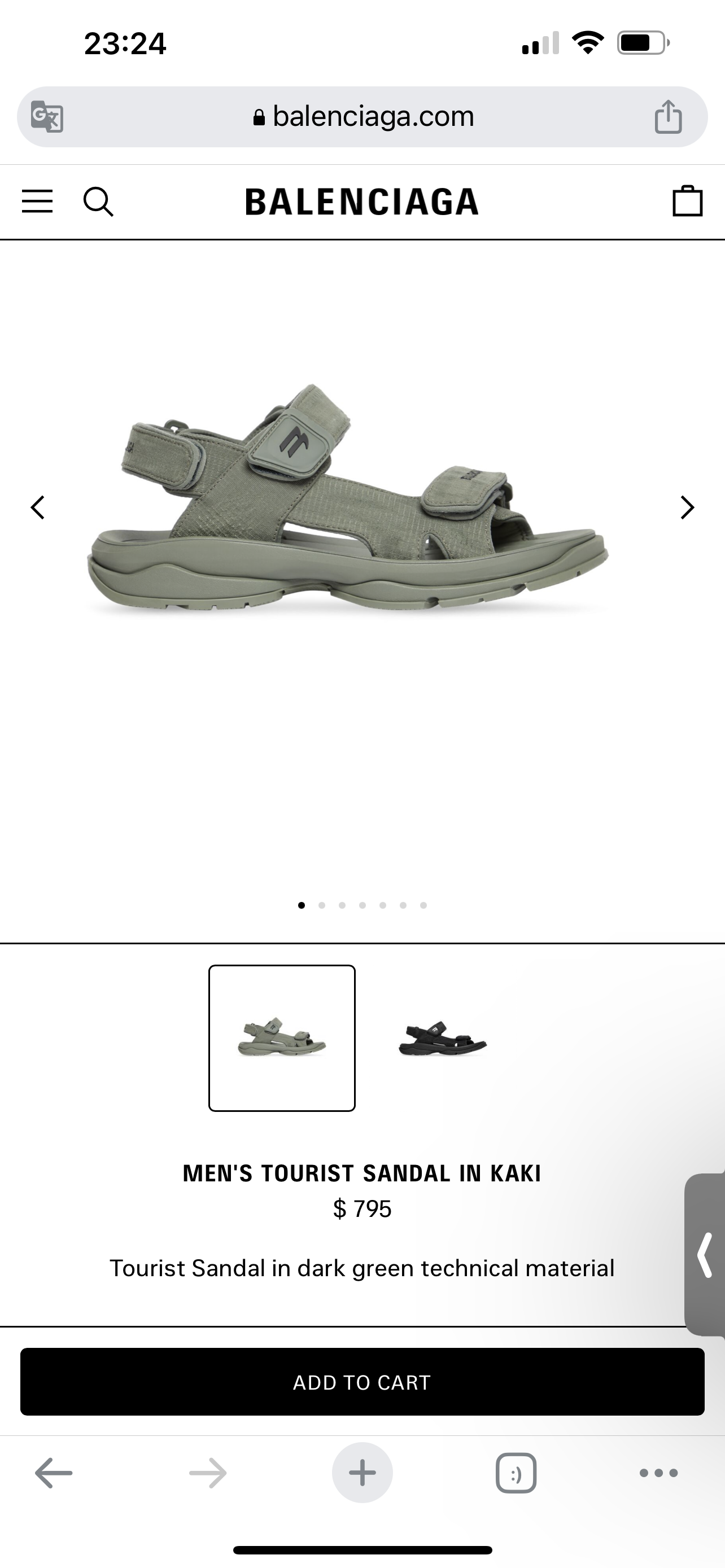 Tourist Sandal