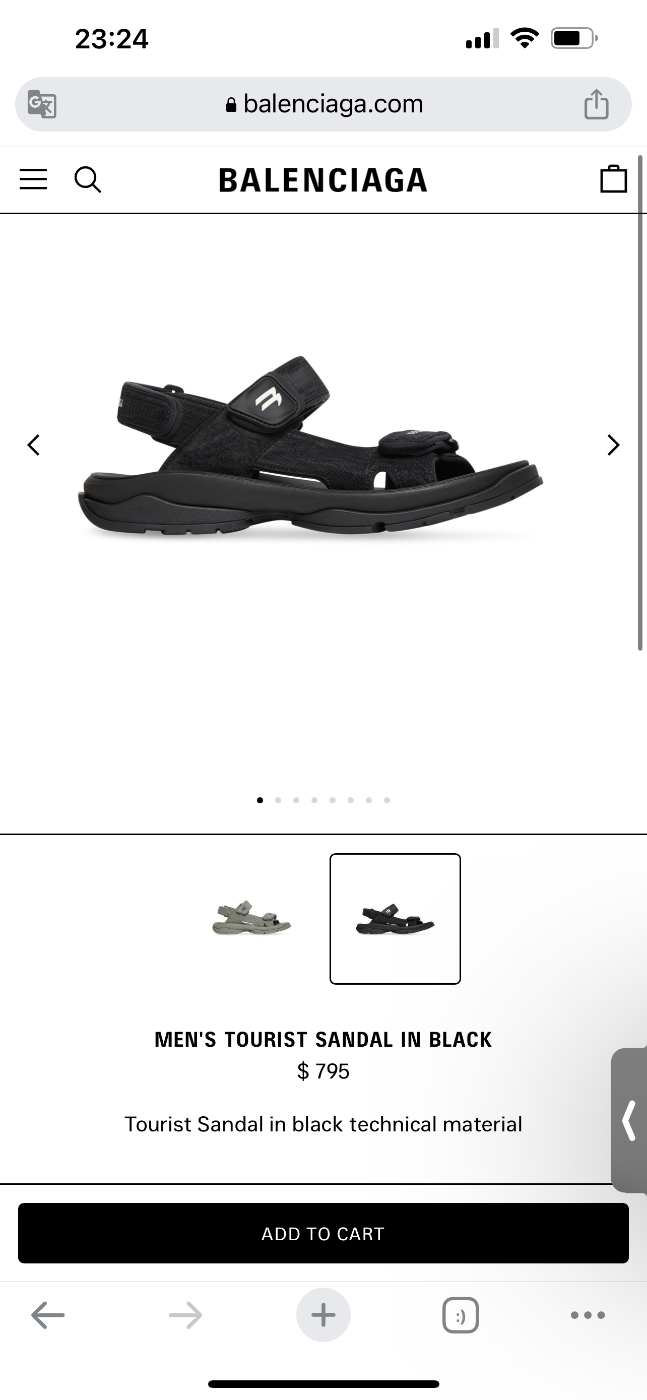 Tourist Sandal