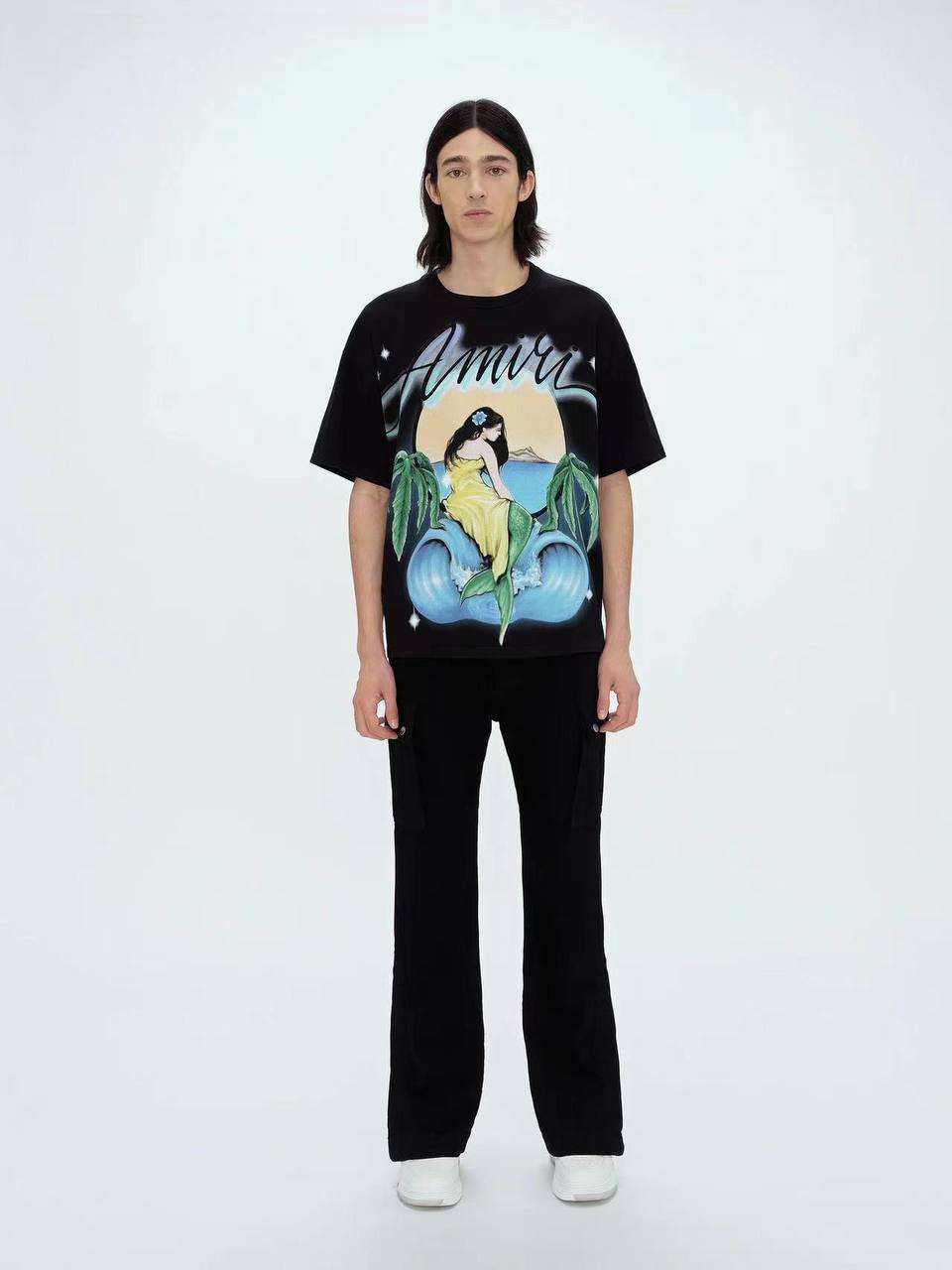 Amiri OVERSIZED AMIRI MERMAID TEE (2 COLORES)