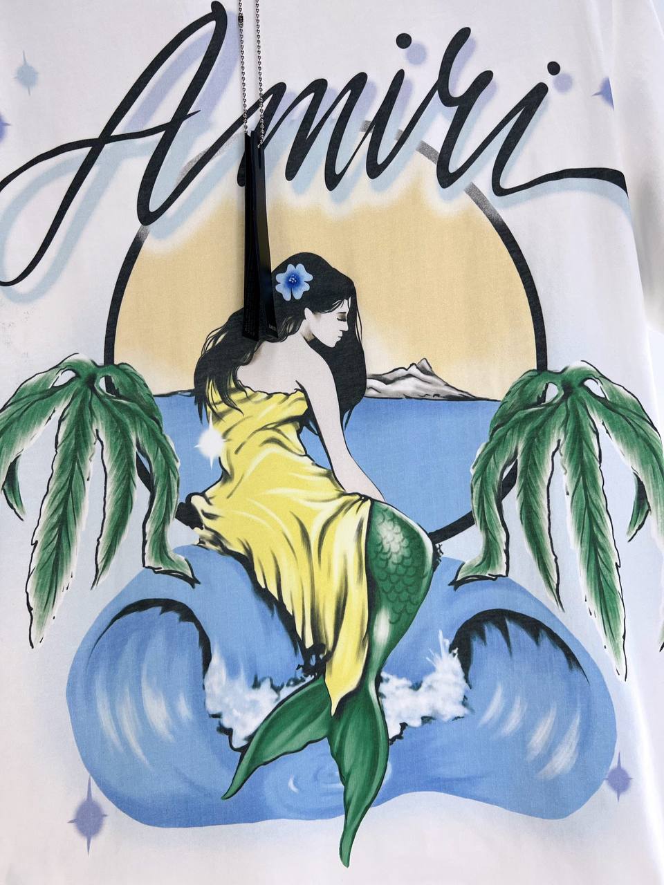 Amiri OVERSIZED AMIRI MERMAID TEE (2 COLORES)