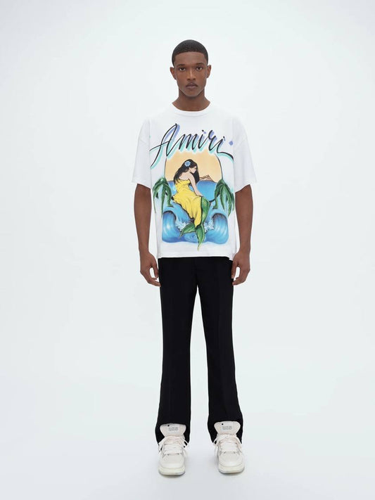 Amiri OVERSIZED AMIRI MERMAID TEE (2 COLORES)