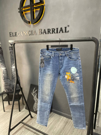 BOTH00023 CHROME H JEANS