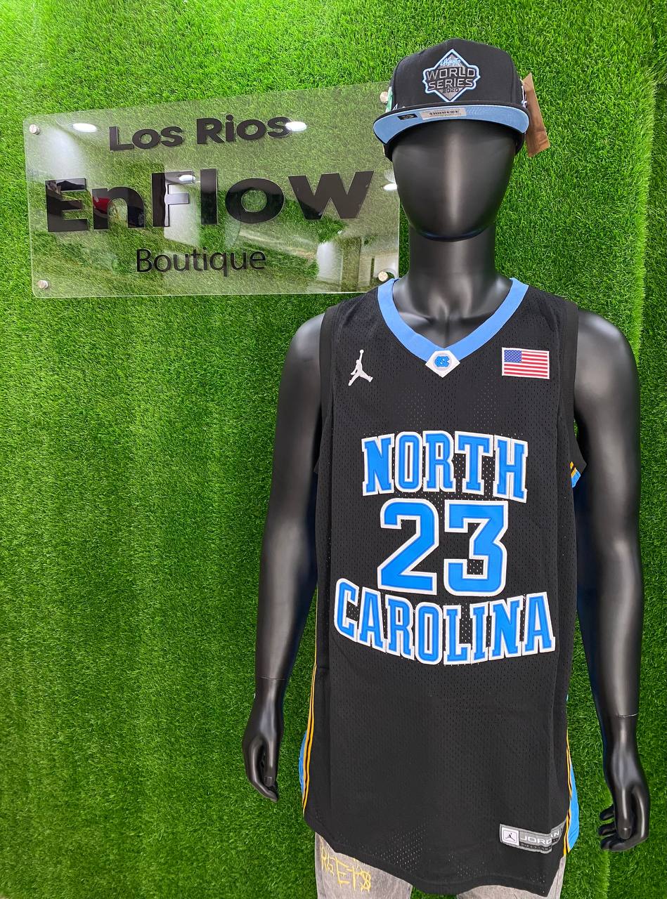 CAMI000008 FRANELA BASKET NORTH CAROLINA BLACK