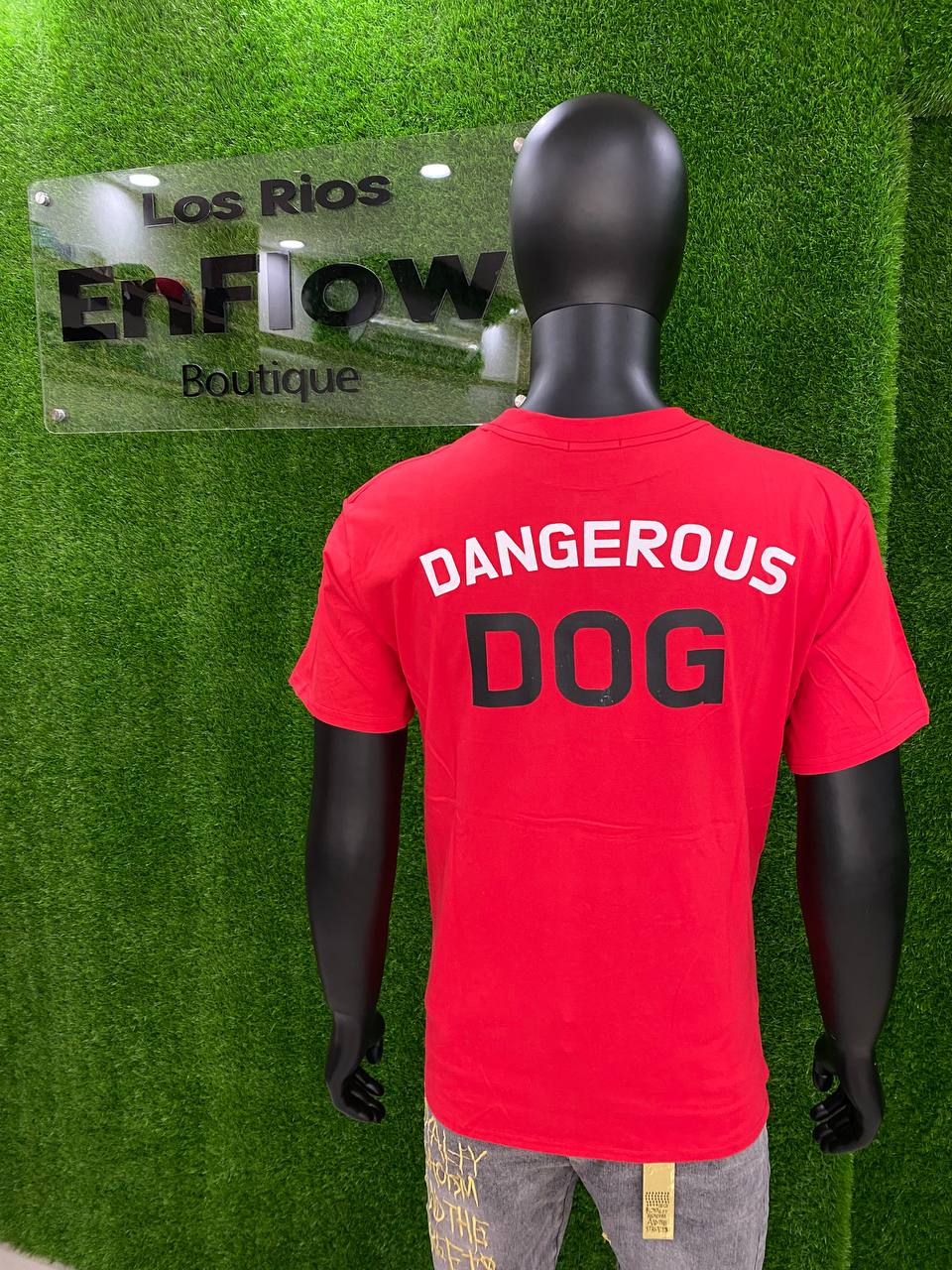 CAMI000027 Stylo N. DANGEROUS DOG ROJO