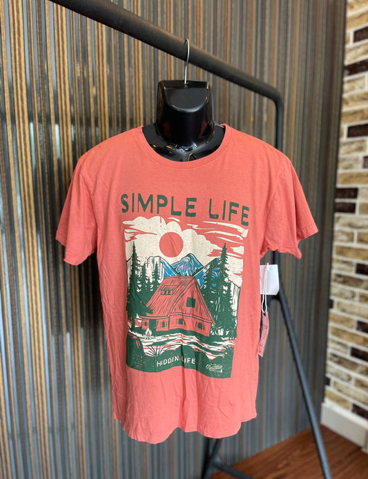 CAMI000078 ORIGINAL TSHIRT SIMPLE LIFE