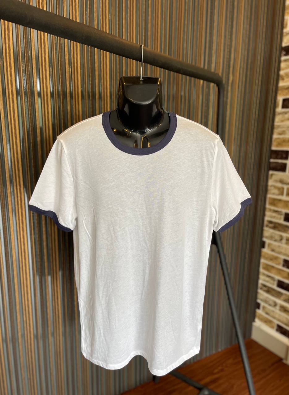 CAMI000082 ORIGINAL TSHIRT BLANCO CUELLO GRIS