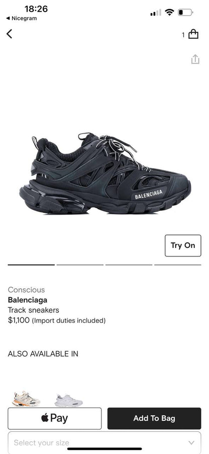 Balenciaga Track (VARIOS MODELOS)