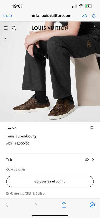 LV LUXEMBOURG SNEAKER