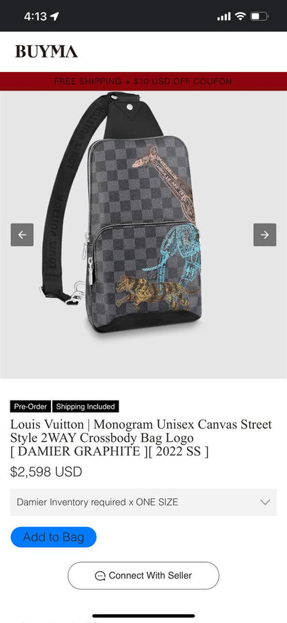 Lv Avenue SlinBag N45277