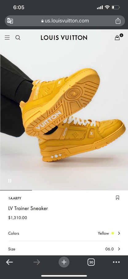 LV Trainer YELLOW 1AARFY