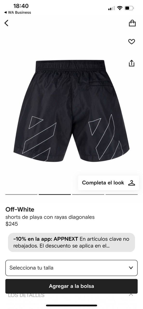 BOTH00048 OFF W SHORT PANTS