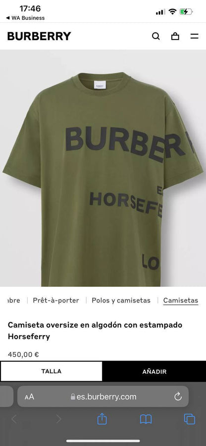 TOP00072 BURBE TSHIRT