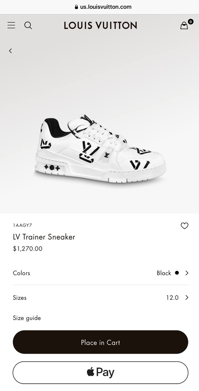 LV Trainer Sneaker 1AAGY7