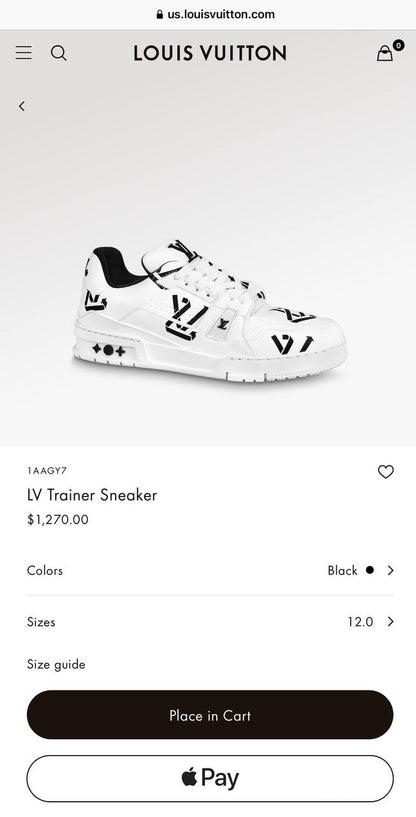 LV Trainer Sneaker 1AAGY7