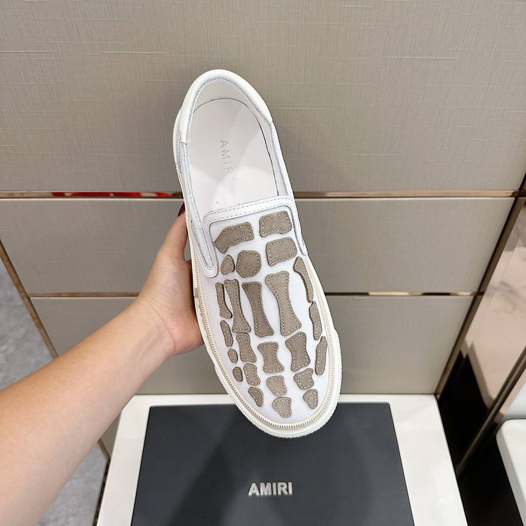 AMIRI Skel top slip on